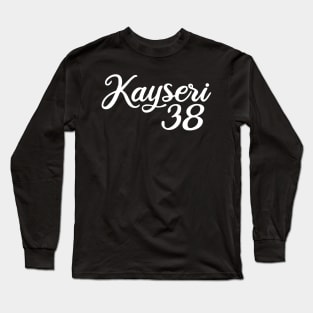 Kayseri 38 | Türkiye şehir No.38 Long Sleeve T-Shirt